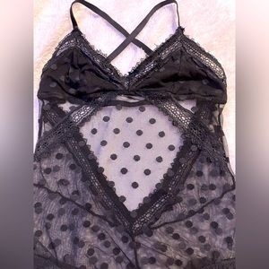 Size small Teddy, color: black with a beautiful design